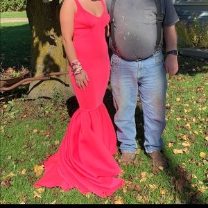 Amazing swim material homecoming dress!